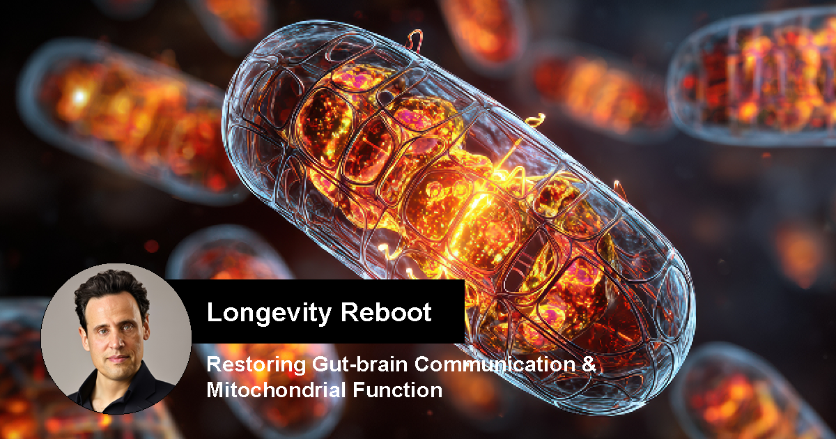 Longevity Reboot: Restoring Gut-Brain Communication & Mitochondrial Function
